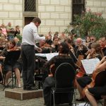 Táborský symfonický orchestr Bolech se v Třeboni připravoval na Táborská setkání