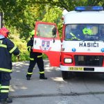 Hasiči cvičili zásah v areálu strakonické čističky