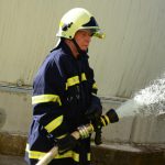 Hasiči cvičili zásah v areálu strakonické čističky
