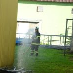 Hasiči cvičili zásah v areálu strakonické čističky