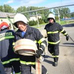 Hasiči cvičili zásah v areálu strakonické čističky