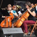 Koncert symfonického orchestru Bolech nadchl táborské náměstí