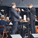 Koncert symfonického orchestru Bolech nadchl táborské náměstí