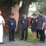 V Křenovicích pokřtili nové hasičské auto