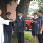V Křenovicích pokřtili nové hasičské auto