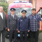 V Křenovicích pokřtili nové hasičské auto