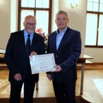Václav Študlar převzal Cenu města Českých Budějovic