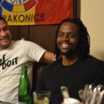 Strakoničtí fanoušci fotbalové Sparty se na derby naladili setkáním s hráči Costou a Hanouskem