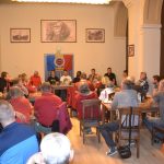 Strakoničtí fanoušci fotbalové Sparty se na derby naladili setkáním s hráči Costou a Hanouskem