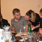 Strakoničtí fanoušci fotbalové Sparty se na derby naladili setkáním s hráči Costou a Hanouskem