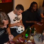 Strakoničtí fanoušci fotbalové Sparty se na derby naladili setkáním s hráči Costou a Hanouskem