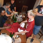 Strakoničtí fanoušci fotbalové Sparty se na derby naladili setkáním s hráči Costou a Hanouskem