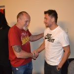 Strakoničtí fanoušci fotbalové Sparty se na derby naladili setkáním s hráči Costou a Hanouskem