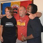 Strakoničtí fanoušci fotbalové Sparty se na derby naladili setkáním s hráči Costou a Hanouskem