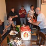 Strakoničtí fanoušci fotbalové Sparty se na derby naladili setkáním s hráči Costou a Hanouskem