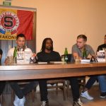 Strakoničtí fanoušci fotbalové Sparty se na derby naladili setkáním s hráči Costou a Hanouskem