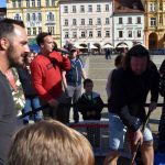 Do Českých Budějovic dorazila NHL Global Fan Tour. Nechyběli Roman Turek a Aleš Kotalík