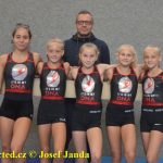 Tučapské gymnastky si zacvičily s českými reprezentantkami