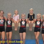 Tučapské gymnastky si zacvičily s českými reprezentantkami