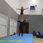 Tučapské gymnastky si zacvičily s českými reprezentantkami