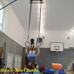 Tučapské gymnastky si zacvičily s českými reprezentantkami