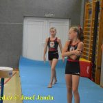 Tučapské gymnastky si zacvičily s českými reprezentantkami