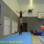 Tučapské gymnastky si zacvičily s českými reprezentantkami
