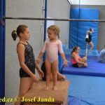 Tučapské gymnastky si zacvičily s českými reprezentantkami