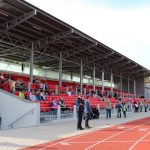 Sokolský stadion v Budějovicích má novou tribunu