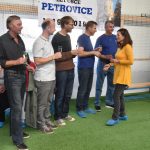Petrovice mají tenisovou halu. Tenisté z Milevska ji přijeli okouknout