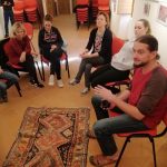 Umění vyprávět příběh předával lidem Martin Hak na dílně storytellingu v knihovně
