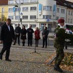 V Táboře položili věnce k památníku obětem první světové války