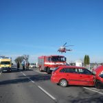 Motorkáři měli v rozmezí hodiny dvě nehody, u obou zasahoval vrtulník