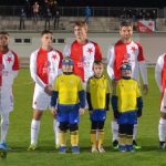 Písečtí si v pátek večer u Otavy na Slavii posvítili