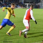 Písečtí si v pátek večer u Otavy na Slavii posvítili