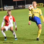 Písečtí si v pátek večer u Otavy na Slavii posvítili