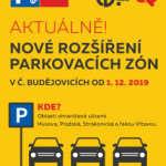 Další parkovací zóny začnou v Budějovicích platit od prosince