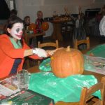 Halloween zavítal do Bošovic. Překvapení bylo v rakvi