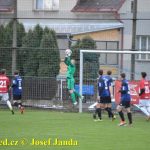 Kanonáda v Dražicích. Domácí srovnali v poslední nastavené minutě