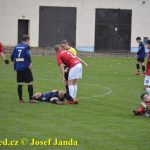 Kanonáda v Dražicích. Domácí srovnali v poslední nastavené minutě