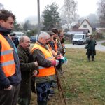 Myslivci v Číměři prošli testem na alkohol v dechu bez ztráty kytičky