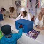 Děti napsaly Ježíškovi a andělský rytíř rozsvítil vánoční strom