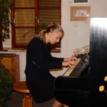 Na vernisáž obrazů Martina Třeštíka přijel do Milevska bývalý děkan Jakub Berka