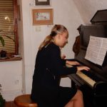 Na vernisáž obrazů Martina Třeštíka přijel do Milevska bývalý děkan Jakub Berka
