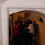 Na vernisáž obrazů Martina Třeštíka přijel do Milevska bývalý děkan Jakub Berka