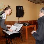 V programu vánočního jarmarku v Pluhově Žďáru vystoupil operní zpěvák Vratislav Kříž