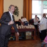 V programu vánočního jarmarku v Pluhově Žďáru vystoupil operní zpěvák Vratislav Kříž