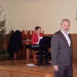 V programu vánočního jarmarku v Pluhově Žďáru vystoupil operní zpěvák Vratislav Kříž