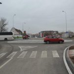Kruhový objezd v Blatné už slouží naplno, jezdí se ve všech směrech