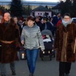 Děti zvoněním u soběslavské Hlásky přivolaly anděla. Předaly mu přání pro Ježíška